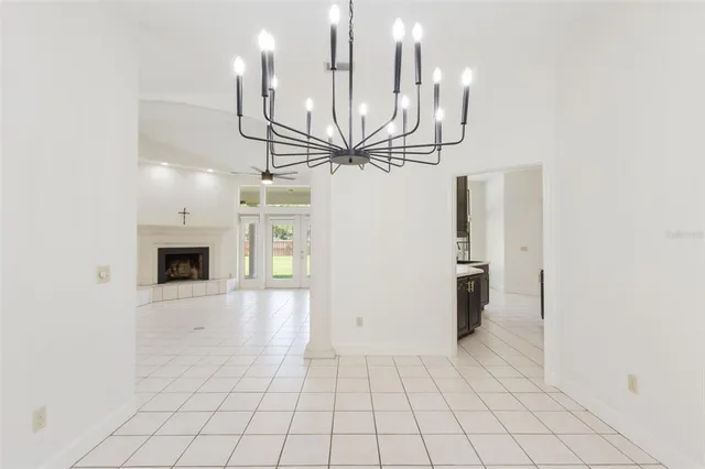 a view of a livingroom with a fireplace