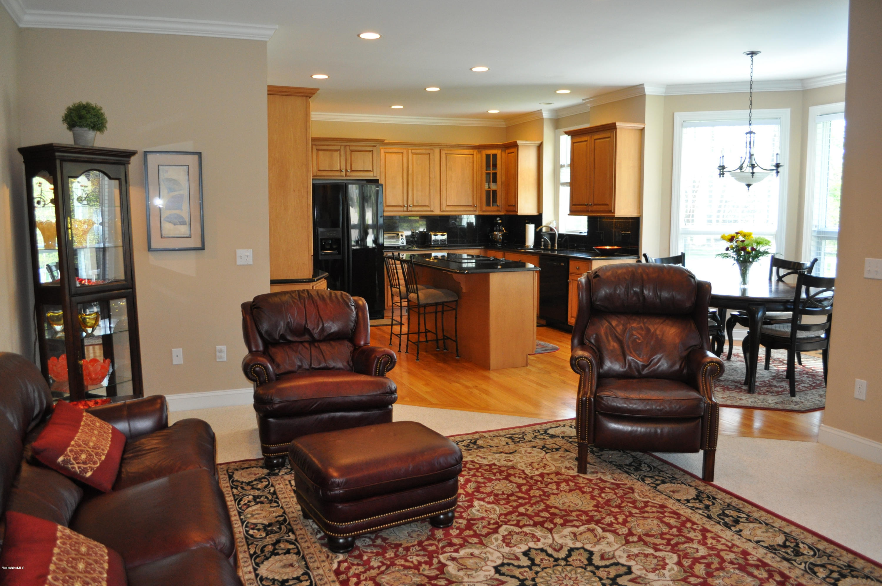 50 Stockbridge Road Lee, MA 01238 - Photo 14 of 27 a living room with furniture and wooden floor