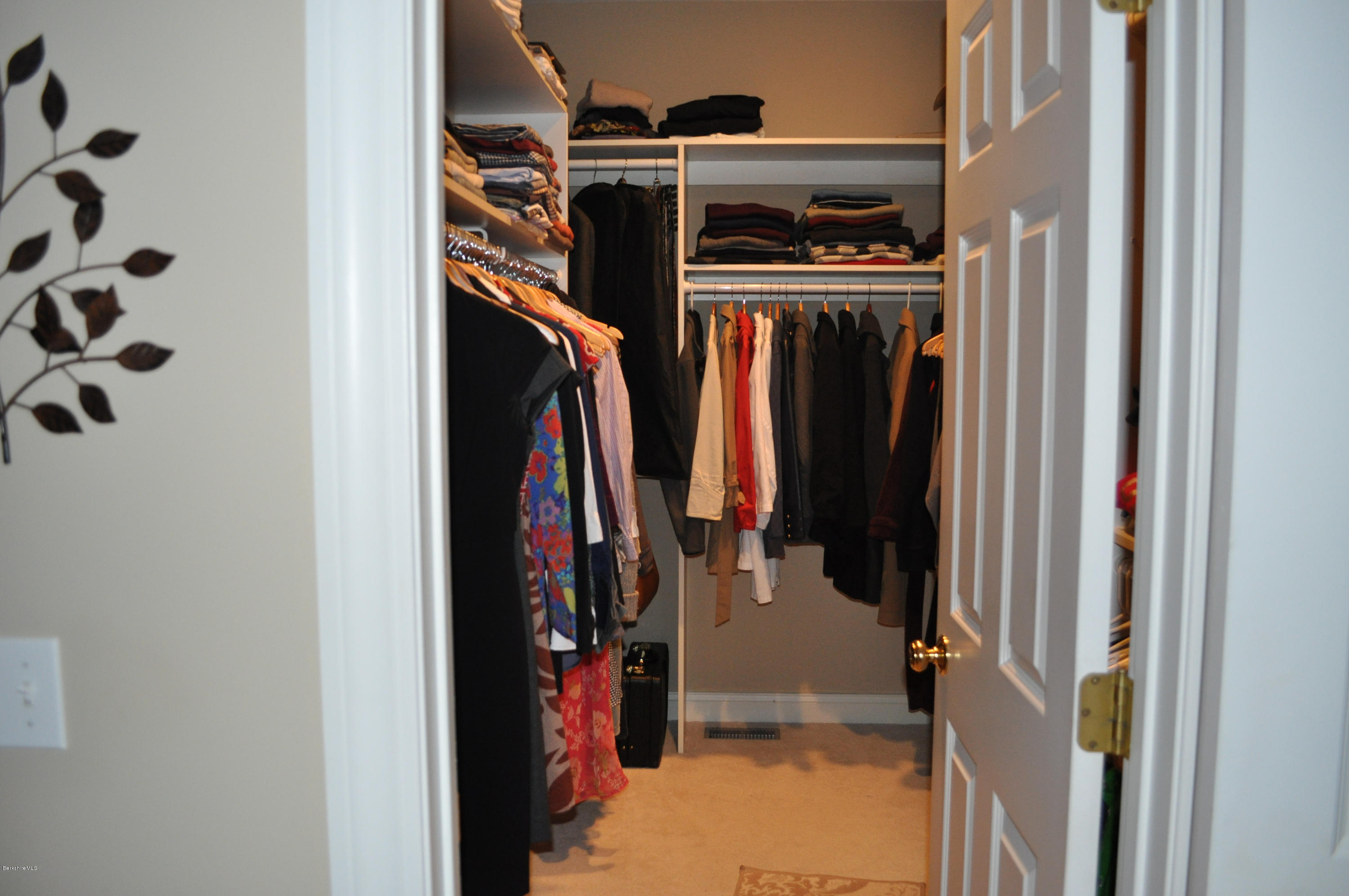 50 Stockbridge Road Lee, MA 01238 - Photo 19 of 27 a view of walk in closet with clothes and shoes