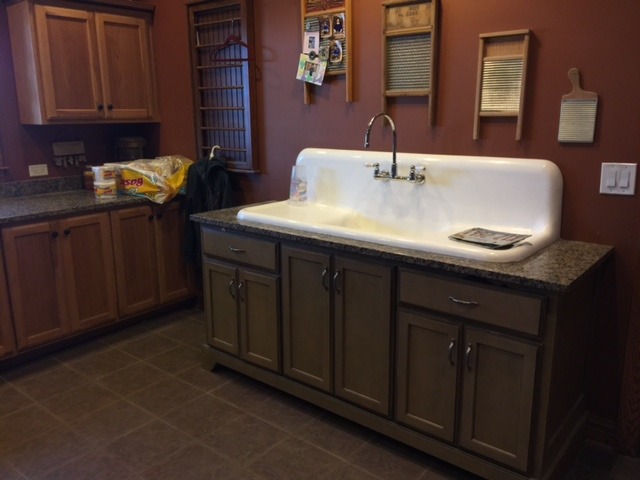 12663 West Offner Road Manhattan, IL 60442 - Photo 15 of 25 a bathroom with a sink and a cabinets