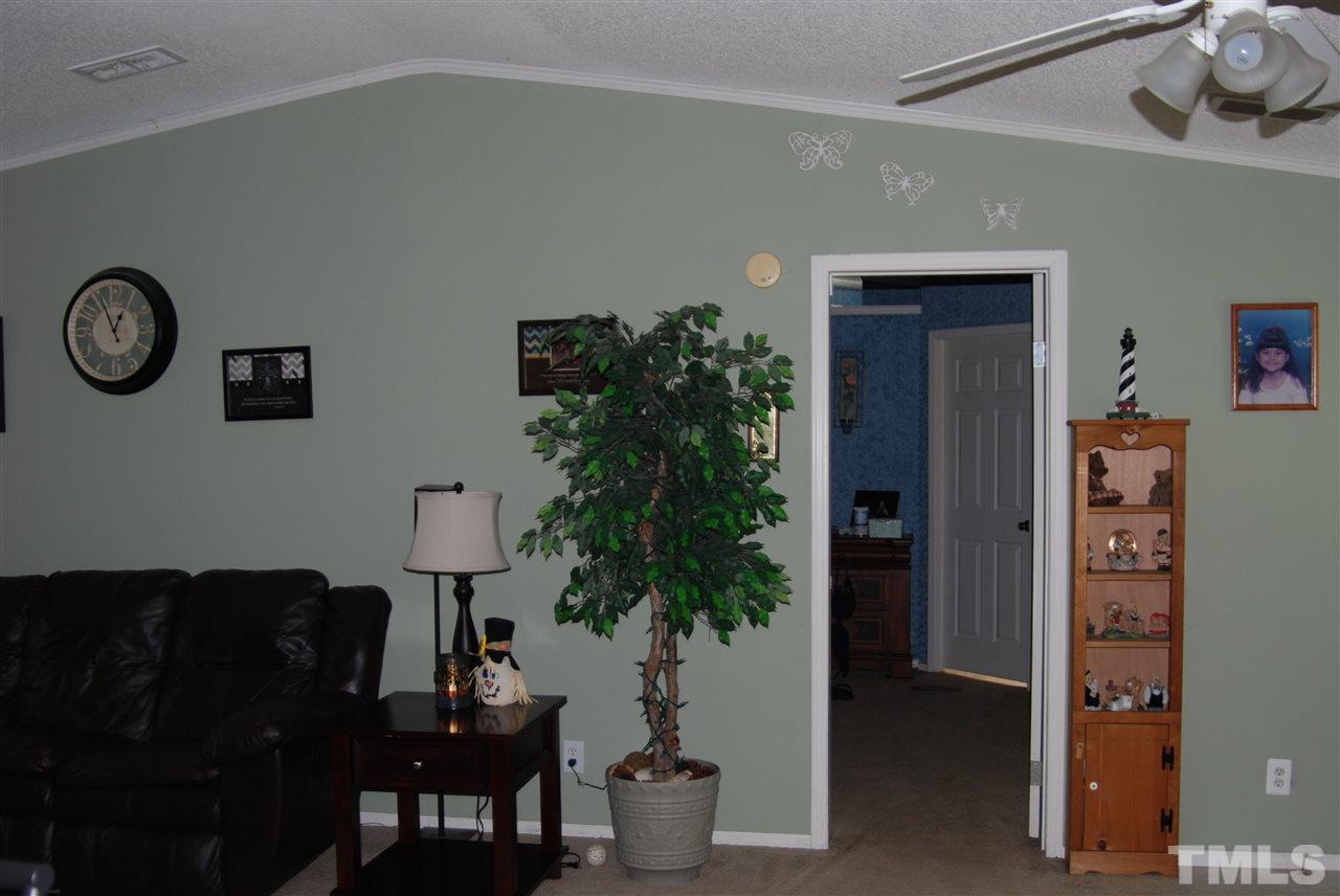 1298 O B J Road Dunn, NC 28334 - Photo 15 of 24 a living room with furniture and a potted plant