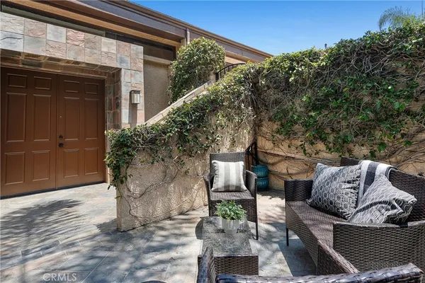 a view of a couches in the patio