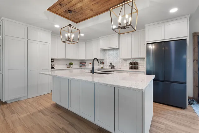 a room with storage and utility