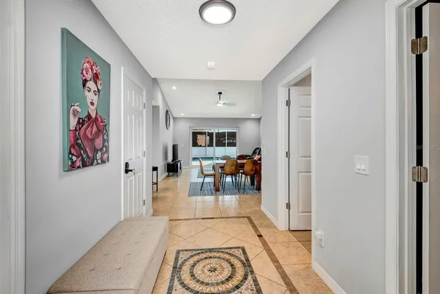 a view of living room with furniture and rug