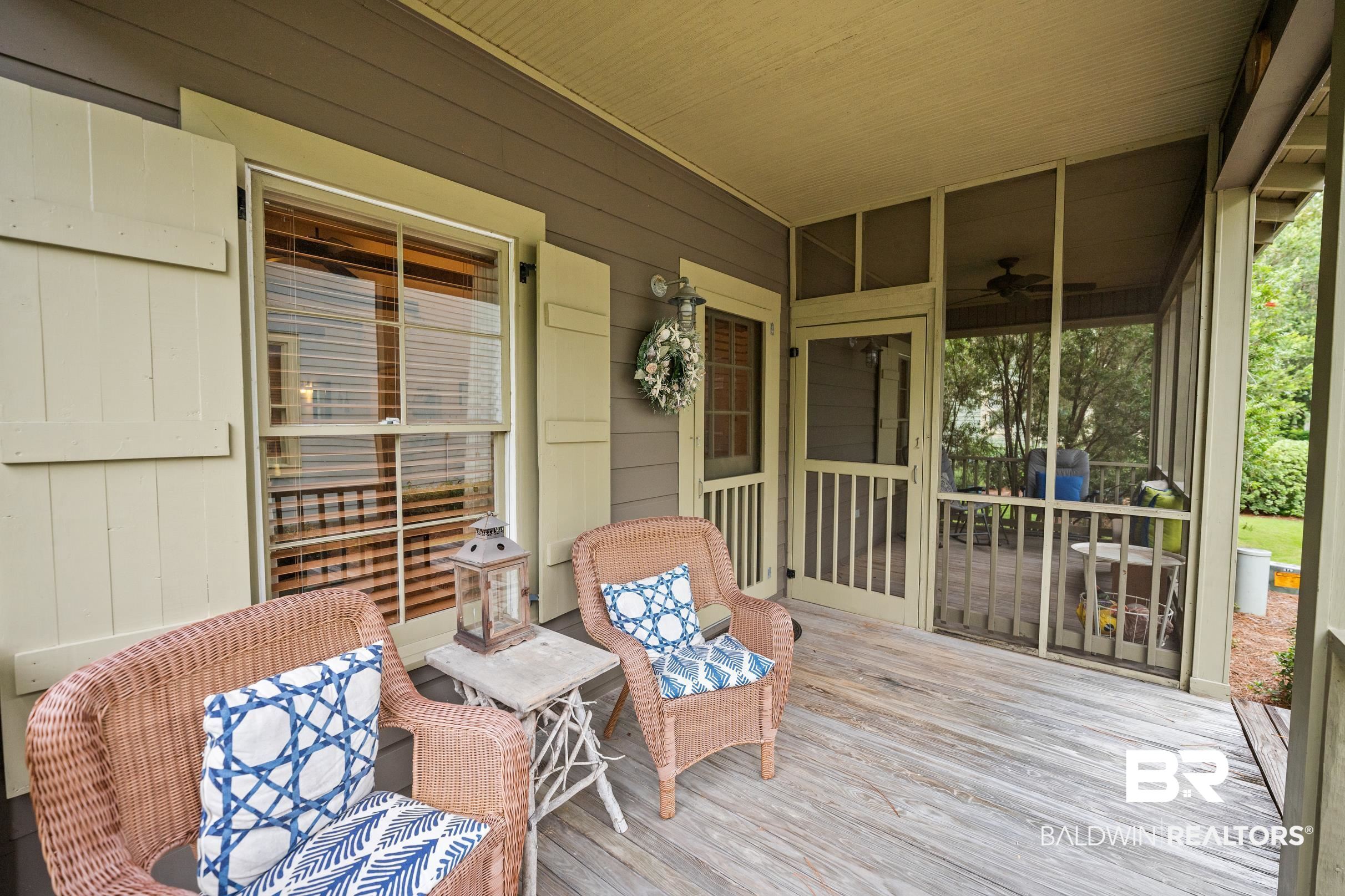 25773 Canal Road, Unit 18 Orange Beach, AL 36561 - Photo 21 of 44 Deck featuring ceiling fan