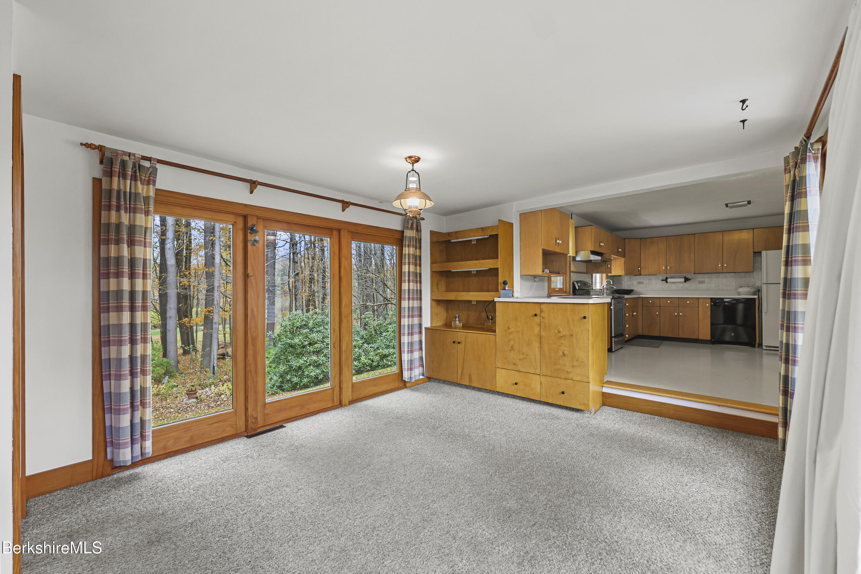 1772 Swamp Road Richmond, MA 01254 - Photo 10 of 62 a view of a room with a garage