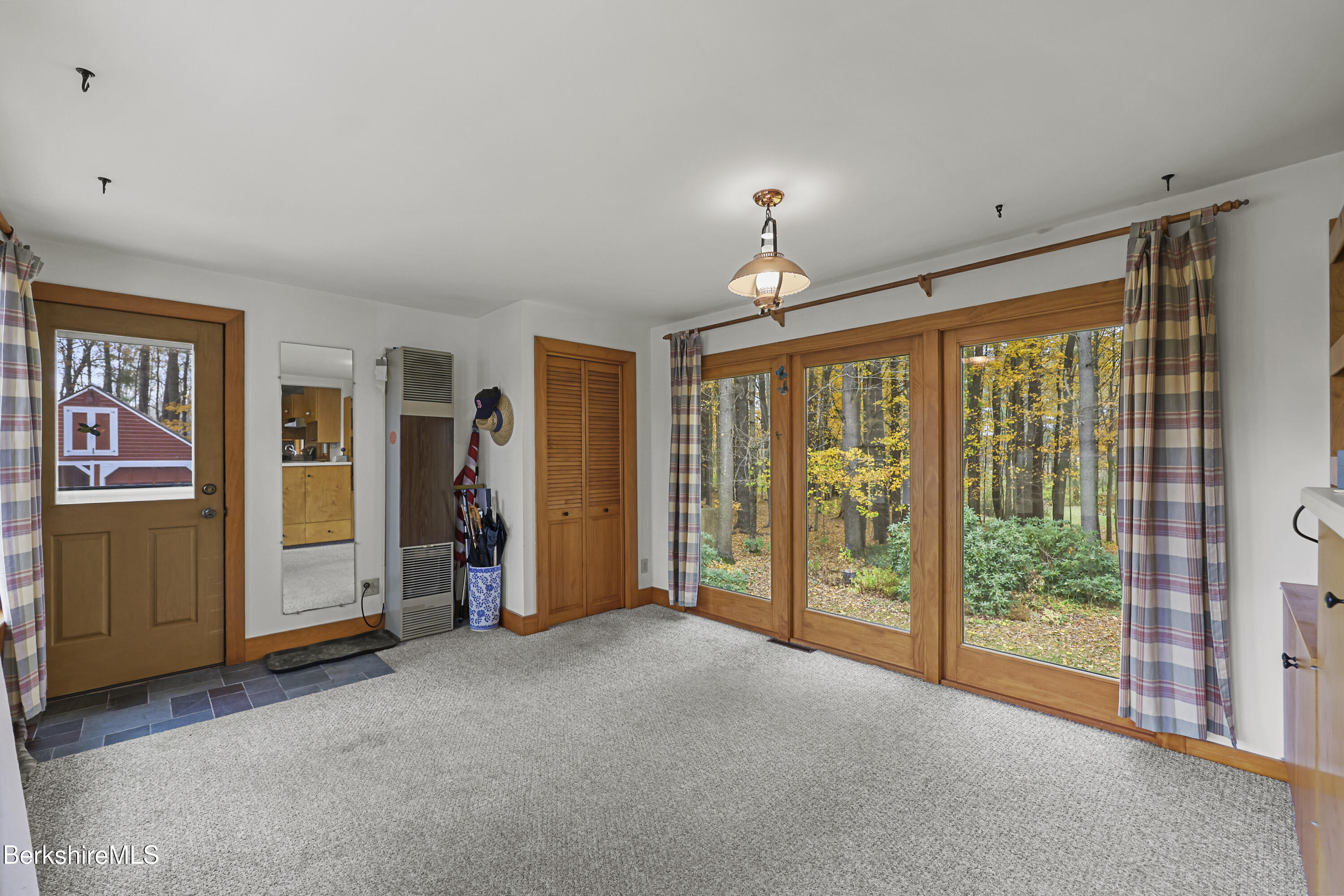 1772 Swamp Road Richmond, MA 01254 - Photo 11 of 62 a view of empty room with floor to ceiling window