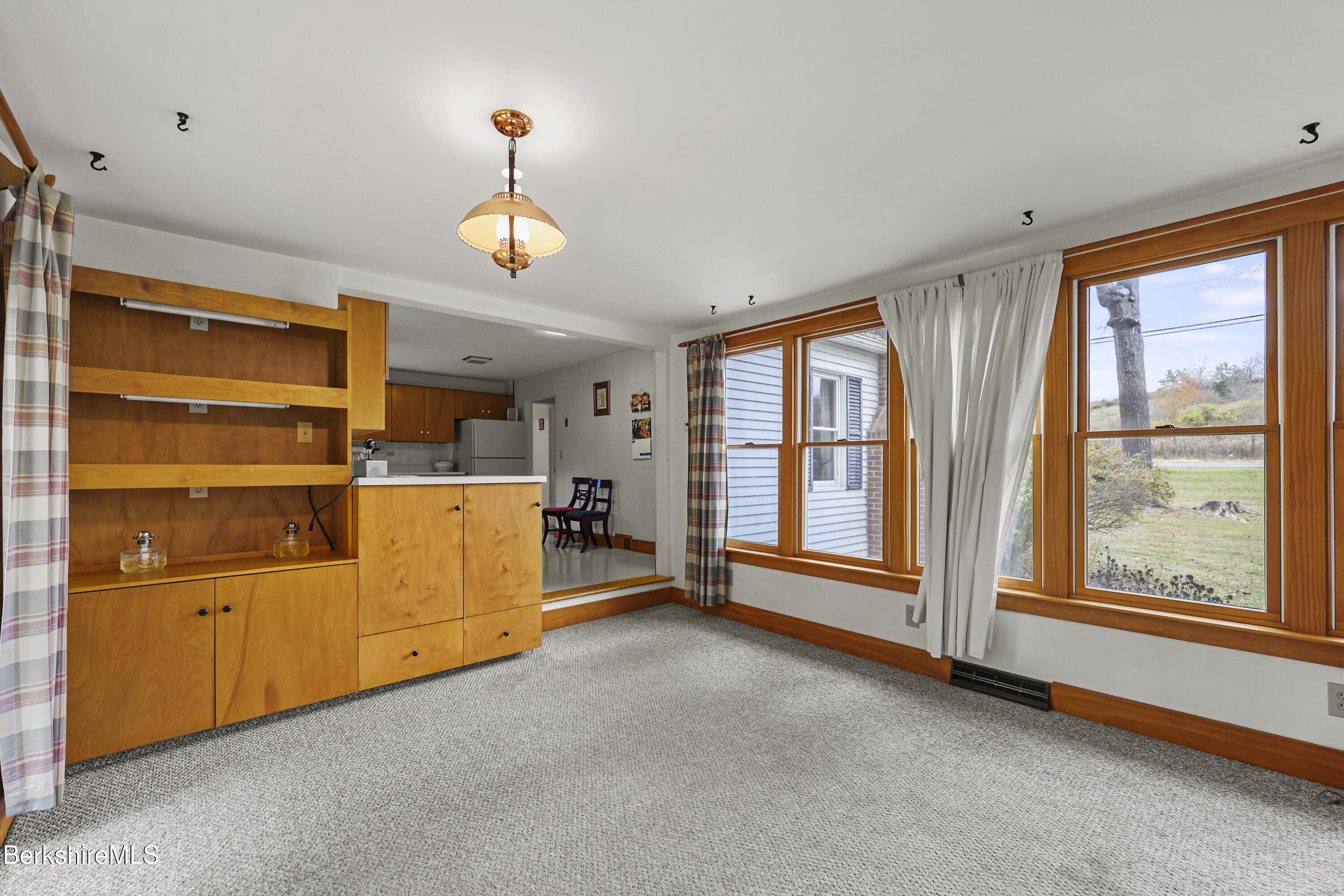 1772 Swamp Road Richmond, MA 01254 - Photo 13 of 62 a view of an empty room with a window