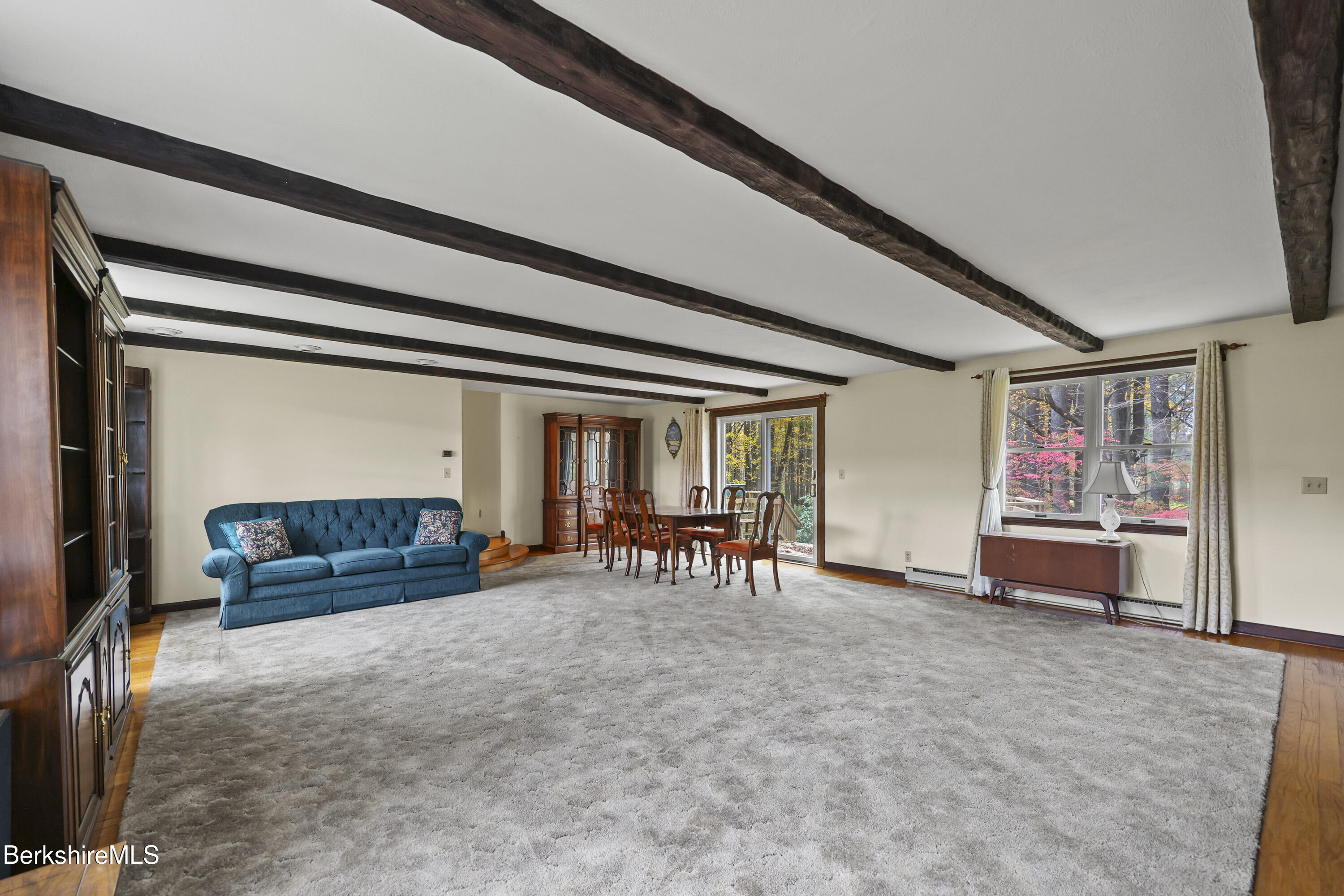 1772 Swamp Road Richmond, MA 01254 - Photo 24 of 62 a view of a livingroom with furniture and a couch