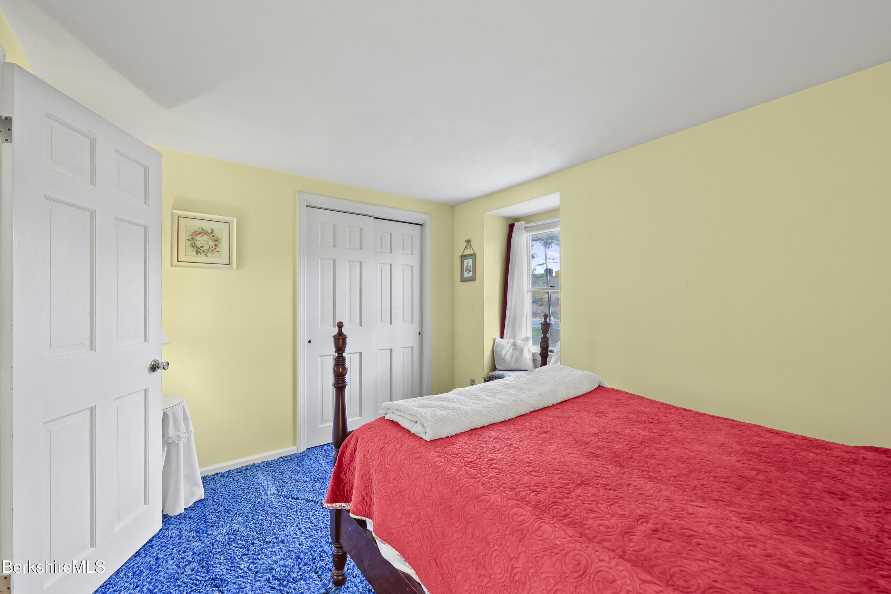 1772 Swamp Road Richmond, MA 01254 - Photo 46 of 62 a bedroom with a bed and a closet