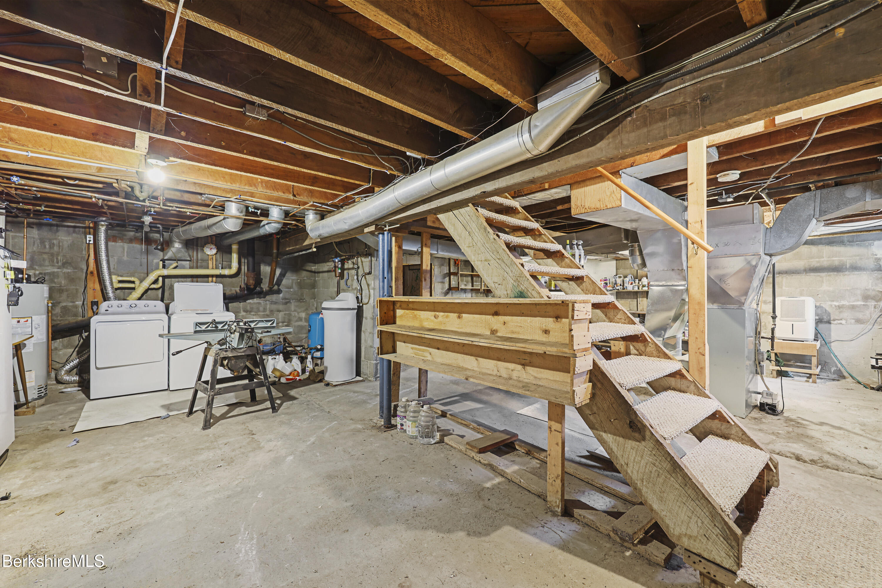 1772 Swamp Road Richmond, MA 01254 - Photo 51 of 62 a view of a storage room with stairs