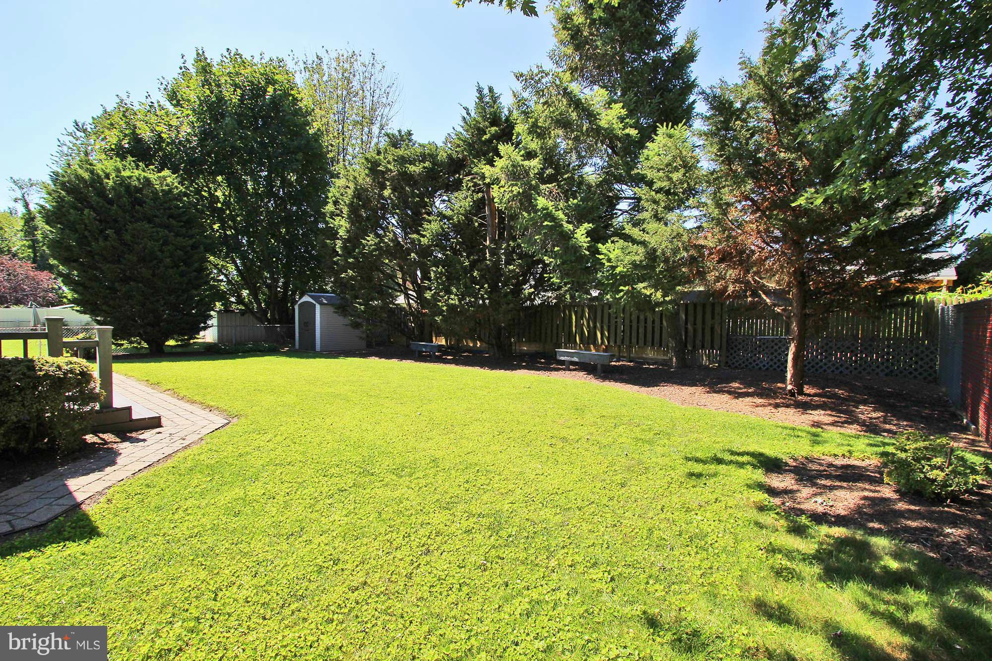 106 South Reed Street Bel Air, MD 21014 - Photo 22 of 24 Mature Trees and Privacy