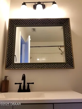 a close view of a utility room