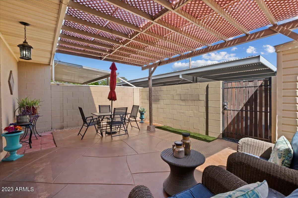 5123 North Granite Reef Road Scottsdale, AZ 85250 - Photo 12 of 21 Covered Back Patio