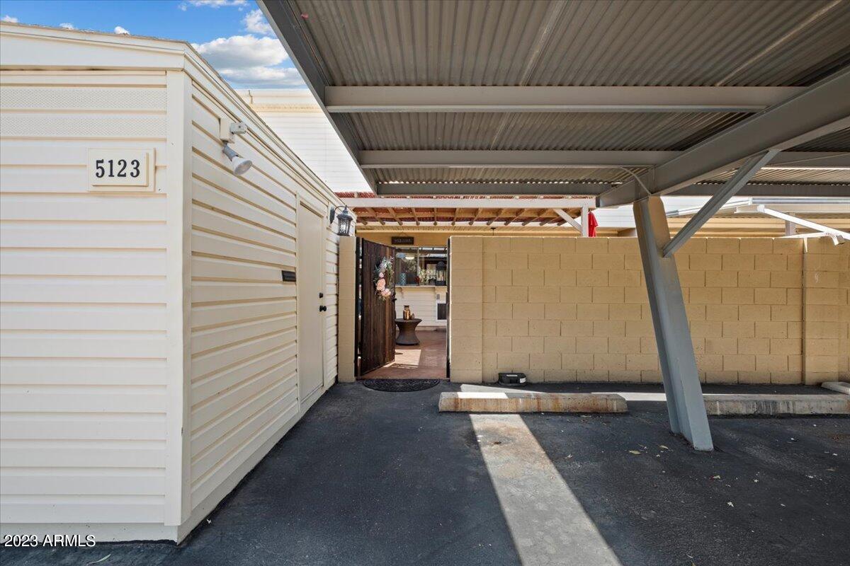 5123 North Granite Reef Road Scottsdale, AZ 85250 - Photo 14 of 21 Parking + Shed