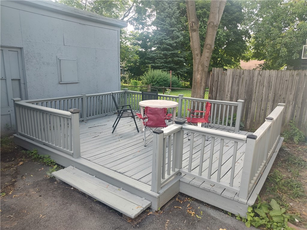 29 Hillcrest Street Rochester, NY 14609 - Photo 5 of 24 back deck