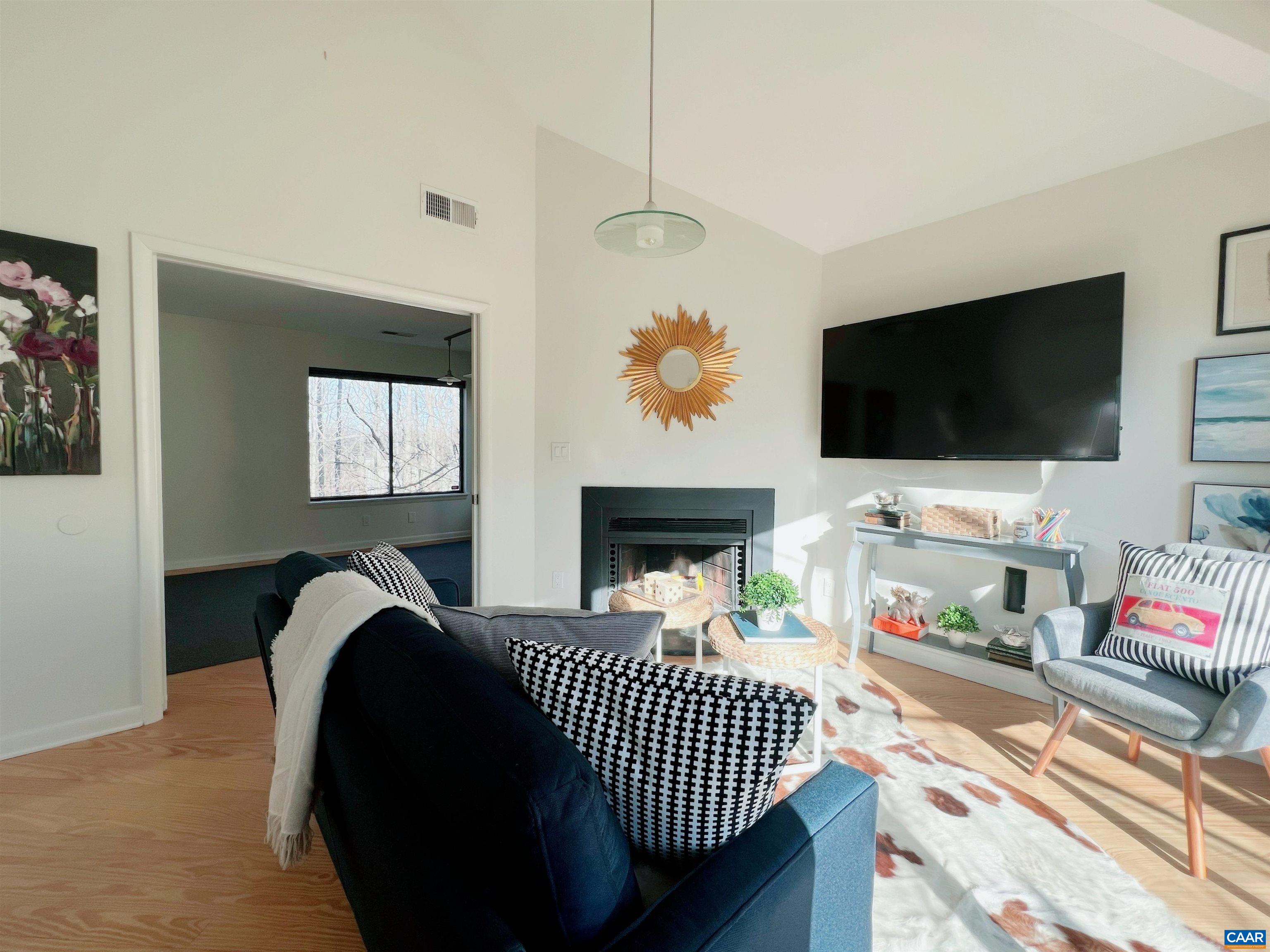 1238 Chatham Ridge Charlottesville, VA 22901 - Photo 12 of 19 a bedroom with a bed and flat screen tv