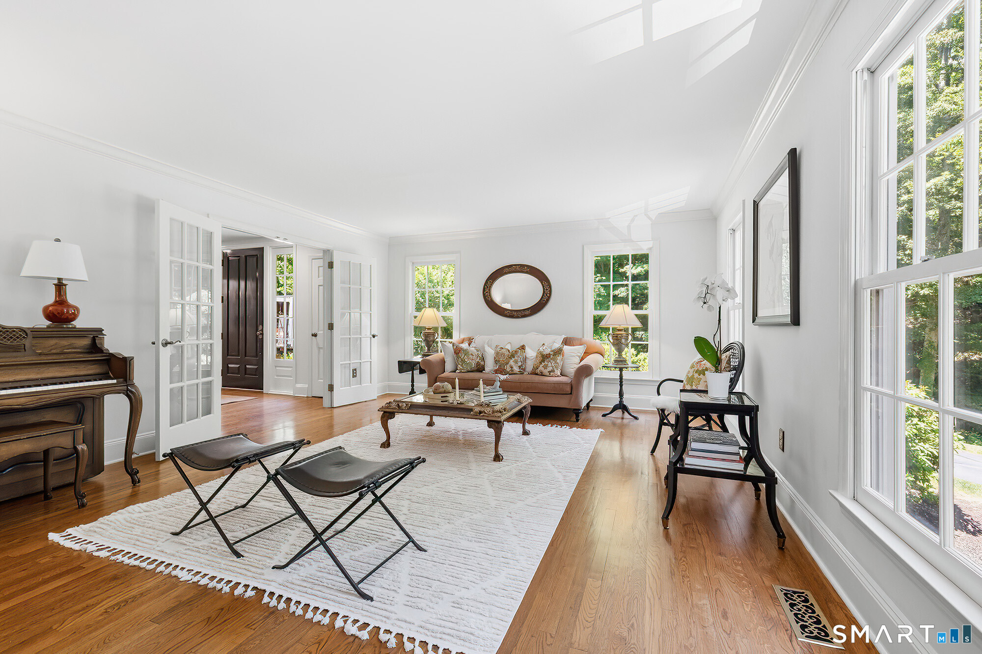 62 Blacksmith Ridge Road Ridgefield, CT 06877 - Photo 14 of 40 View from living room to the front of the house