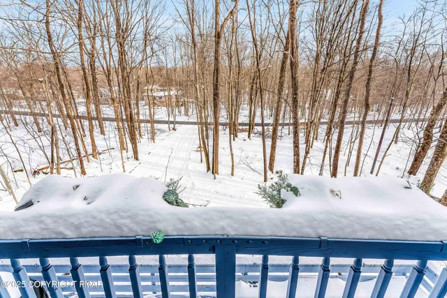 a view of a house with a balcony