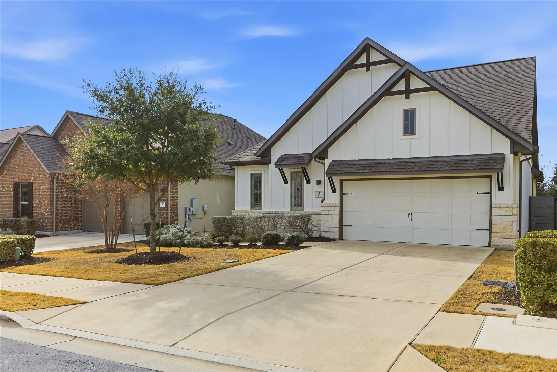 225 Diamondback Drive Georgetown, TX 78628 - Photo 3 of 39 Front of the home with garage