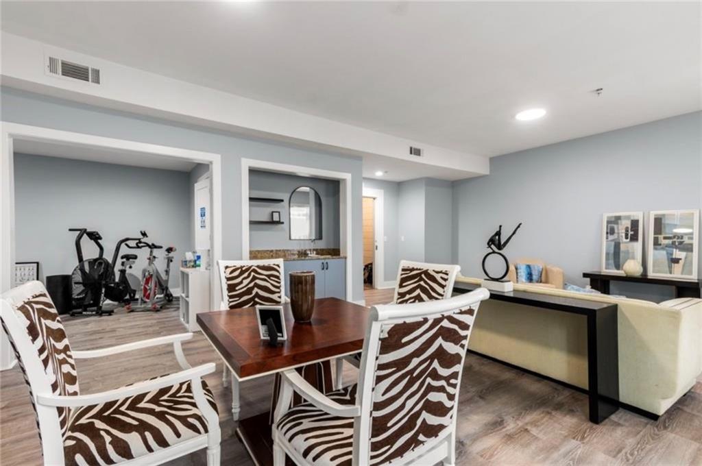3655 Peachtree Road Northeast, Unit 304 Atlanta, GA 30319 - Photo 35 of 36 a view of a kitchen and dining room