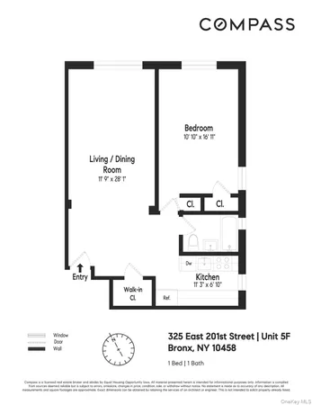 $179,000 | 325 East 201st Street, Unit 5F | Bedford Park