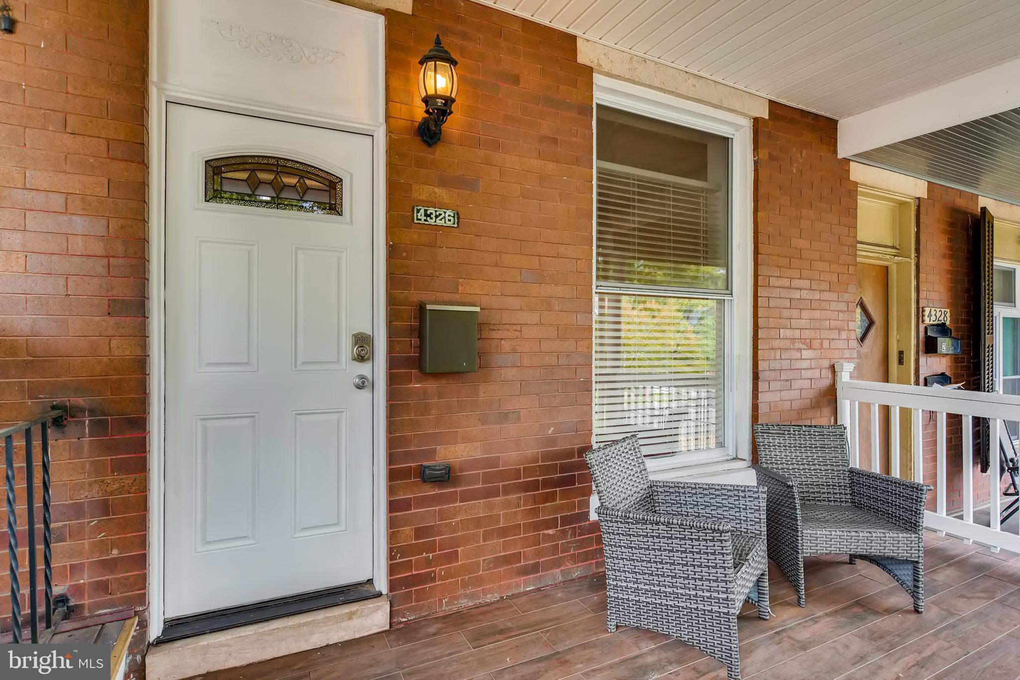 4326 Falls Road Baltimore, MD 21211 - Photo 2 of 31 Front porch