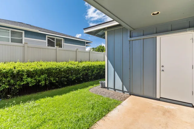 a front view of a building