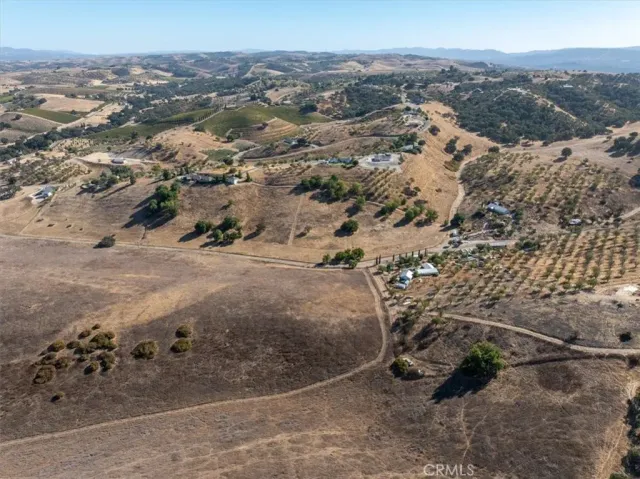 an aerial view of a houses