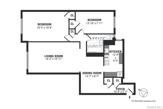 $379,000 | 33-26 82nd Street, Unit 4C | Jackson Heights