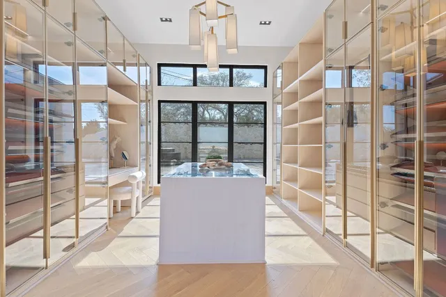 a view of a living room and entry way