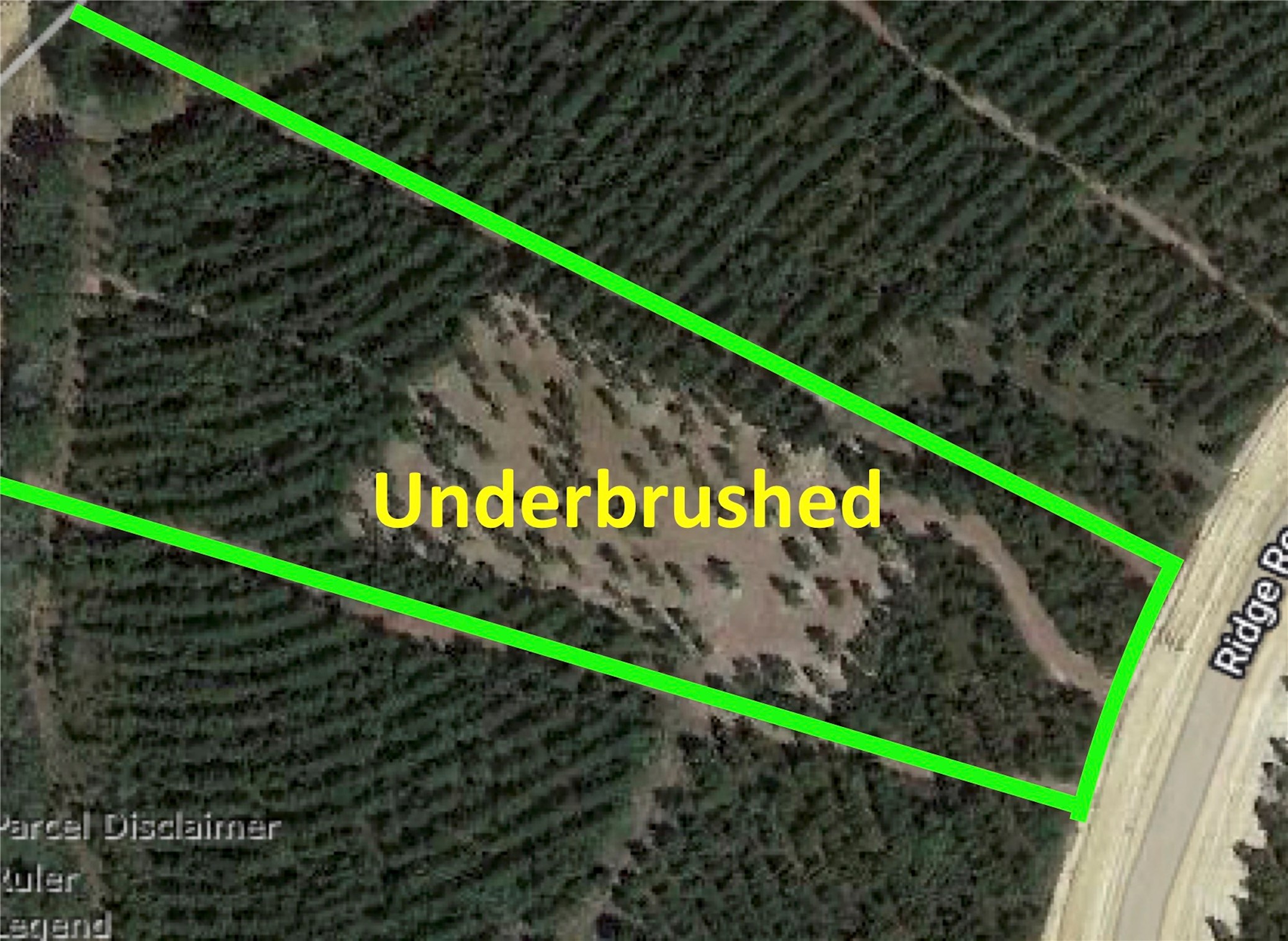 15699 Ridge Rock Road Willis, TX 77378 - Photo 2 of 19 a view of a backyard with a wooden fence