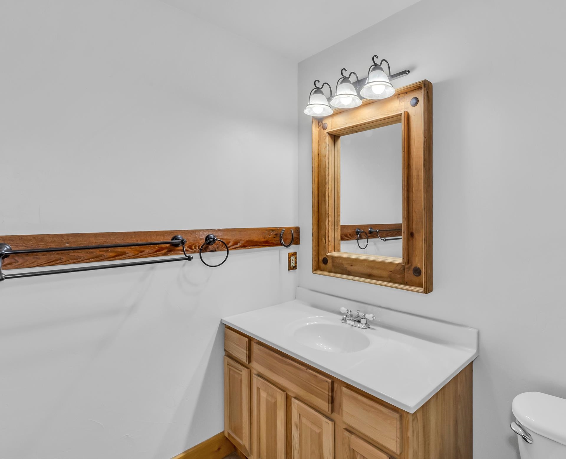 967 18 Road Fruita, CO 81521 - Photo 29 of 39 a bathroom with a sink and a mirror