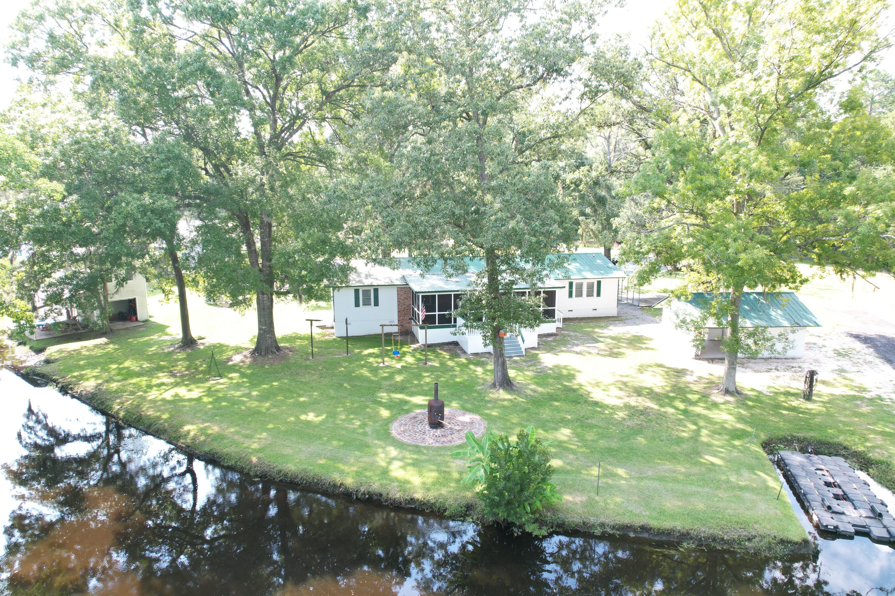 538 Castlebury Road Walterboro, SC 29488 - Photo 13 of 42 water side yard view