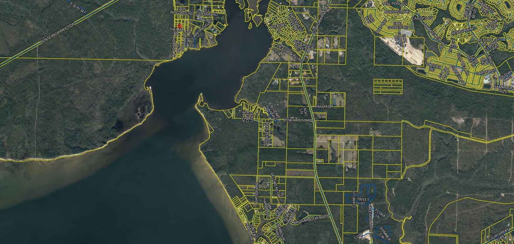 42 Ruth Road Freeport, FL 32439 - Photo 36 of 39 42 Ruth Rd Larger Aerial