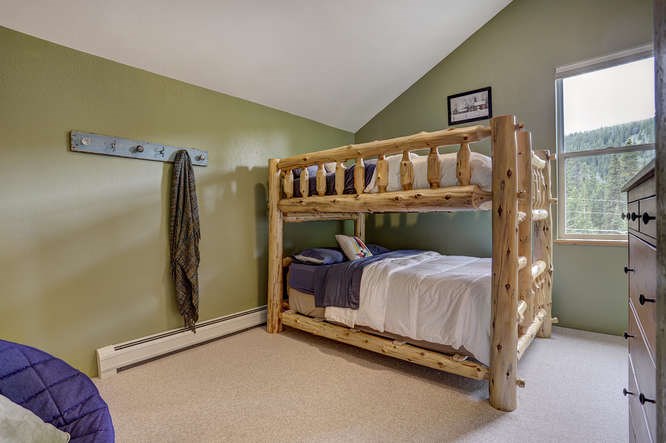 174 Rena Road Breckenridge, CO 80424 - Photo 28 of 32 3rd Bedroom with Custom Bunks