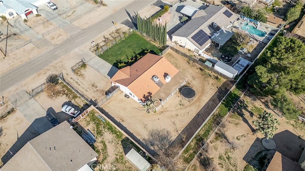 15811 Hercules Street Hesperia, CA 92345 - Photo 35 of 43 an aerial view of a house with a ocean view