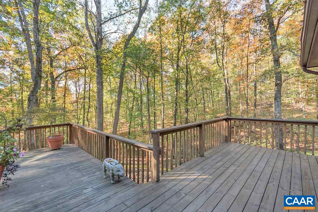 3272 Buck Island Road Charlottesville, VA 22902 - Photo 23 of 41 a view of a balcony with wooden floor