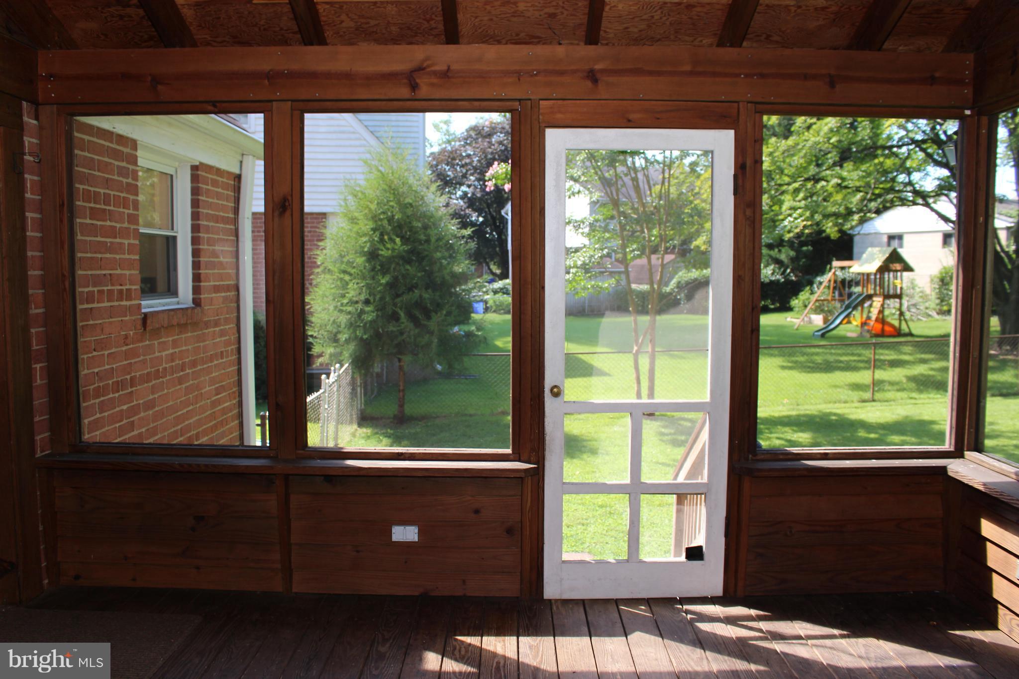 12704 Goodhill Road Silver Spring, MD 20906 - Photo 10 of 30 Access to the yard from the Screened Porch