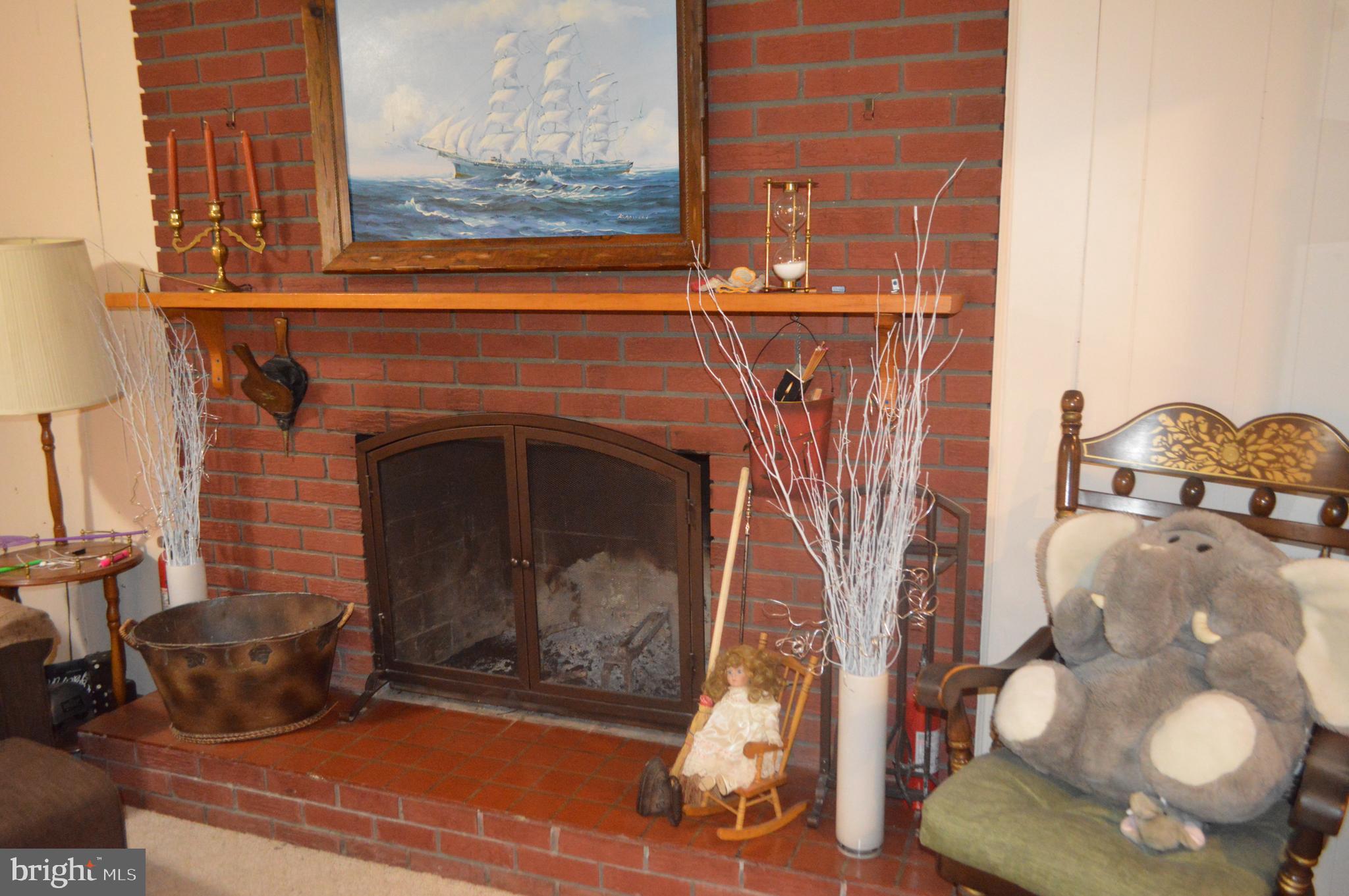 5009 Hagan Road Temple Hills, MD 20748 - Photo 29 of 33 Lower Level Fireplace in Family Room