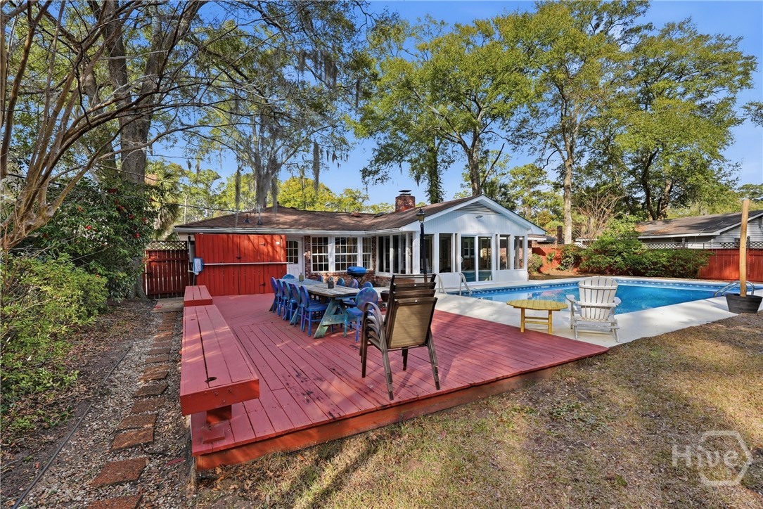 105 Carlton Road Savannah, GA 31410 - Photo 36 of 48 Deck