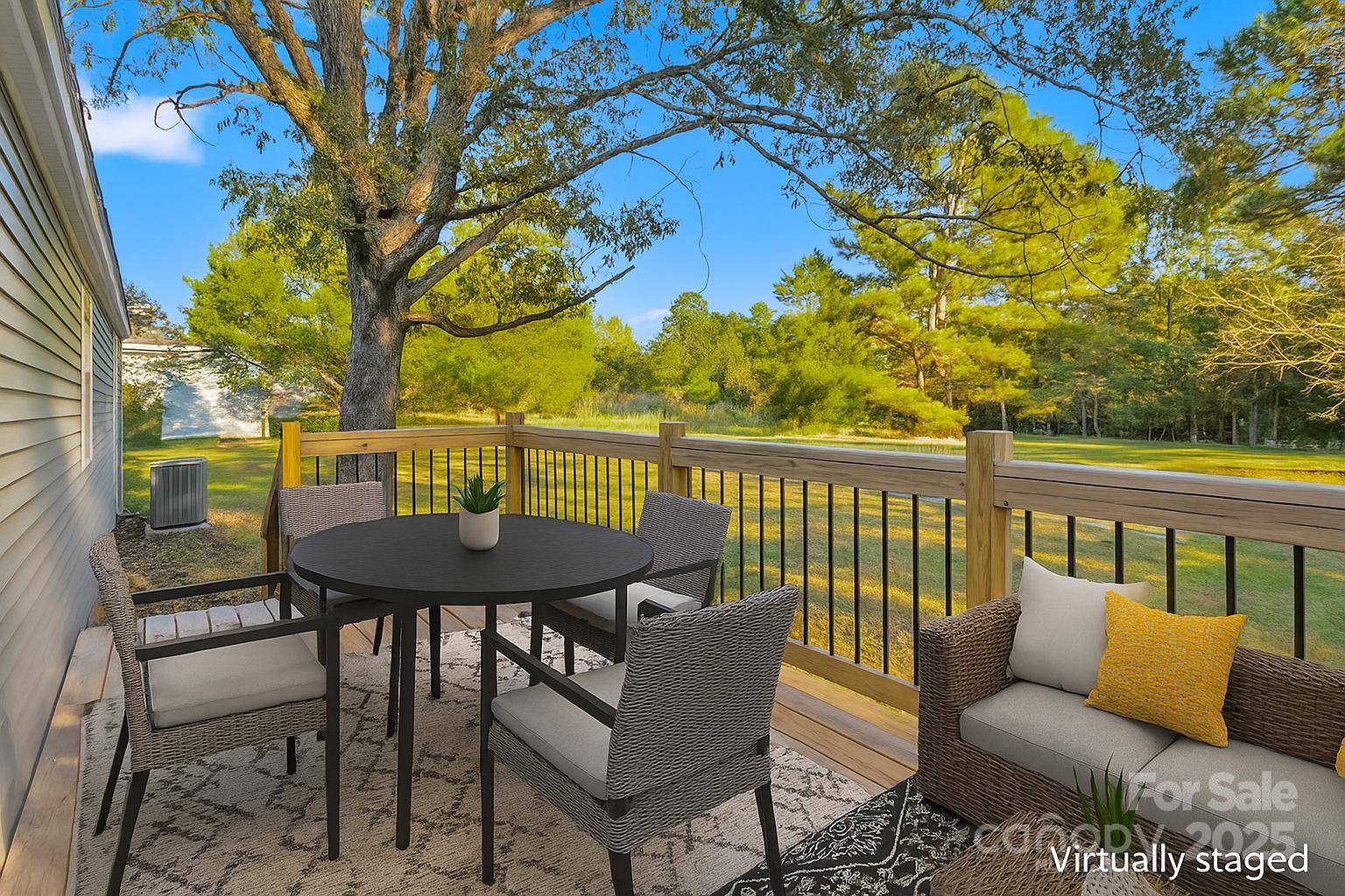 2425 Shoal Creek Church Road Shelby, NC 28152 - Photo 31 of 33 a view of a chairs and table in the balcony