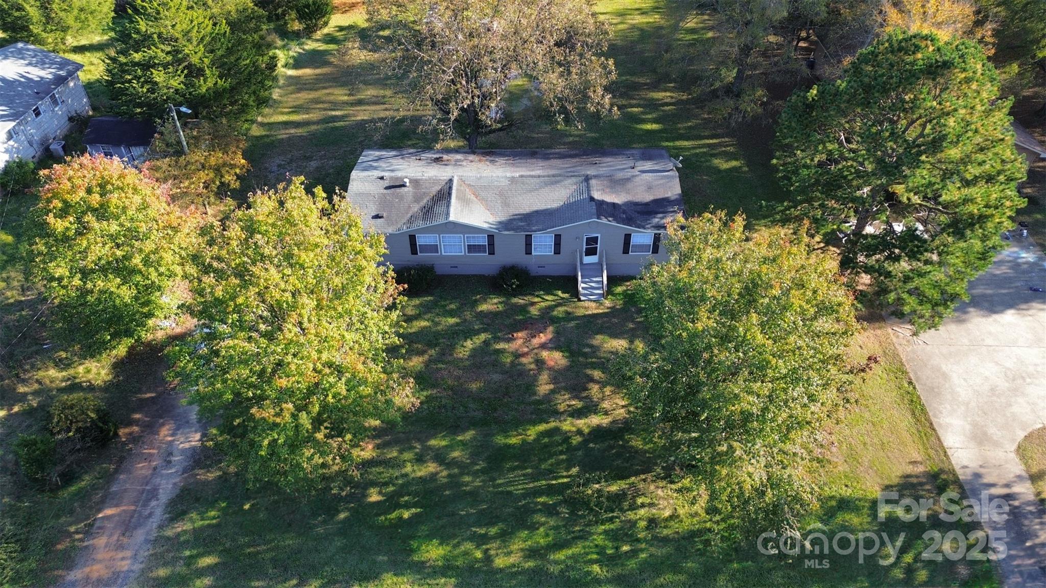 2425 Shoal Creek Church Road Shelby, NC 28152 - Photo 6 of 33 an aerial view of a house with a yard