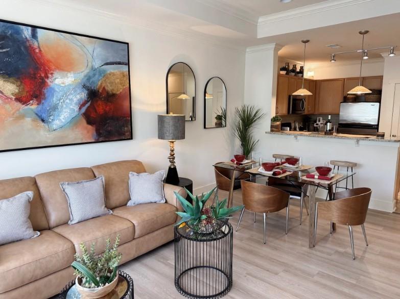 1740 Century Circle Northeast, Unit 1237 Atlanta, GA 30345 - Photo 2 of 18 a living room with furniture