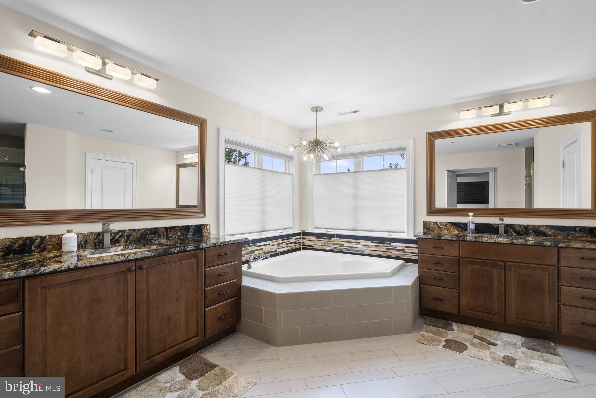 4702 Edgefield Road Bethesda, MD 20814 - Photo 35 of 58 Elegant spa-like bathroom retreat.