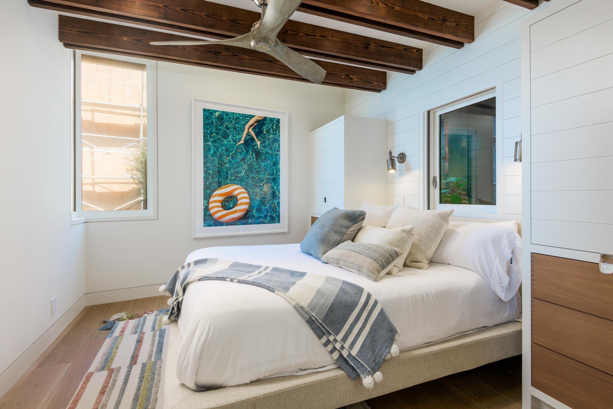 1821 Fernald Point Lane Montecito, CA 93108 - Photo 20 of 28 a bedroom with a bed and a window