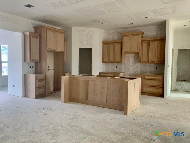 1424 Four Sixes Ranch Road Salado, TX 76571 - Photo 5 of 14 a large kitchen with cabinets and stainless steel appliances