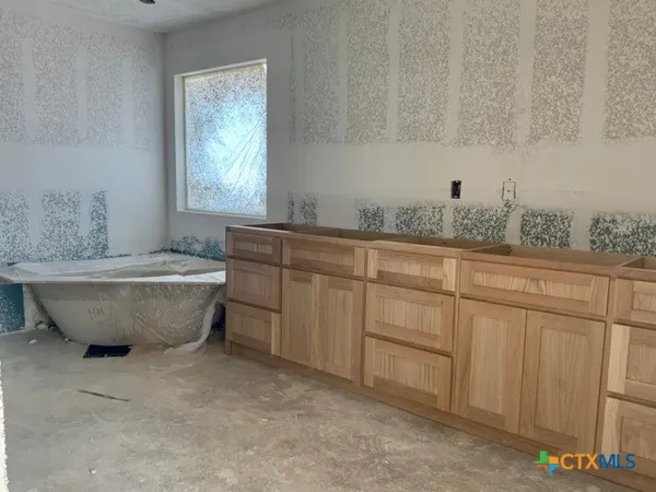 a view of a bathroom