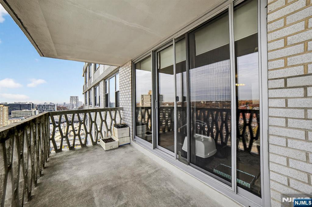 2100 Linwood Avenue, Unit 17U Fort Lee, NJ 07024 - Photo 14 of 23 a view of balcony