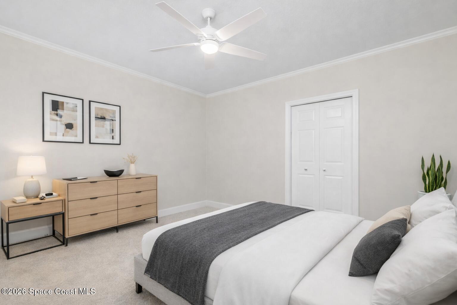 8201 Compton Way Melbourne, FL 32940 - Photo 31 of 52 Virtually Staged Bedroom 2